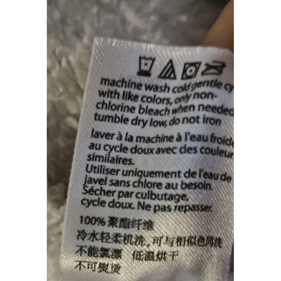 Barefoot Dreams Cozy Chic Boardwalk Open Cardigan Pearl Womens Size XS Pockets - Picture 4 of 5